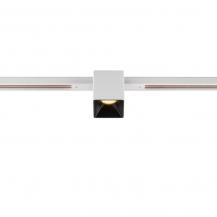 SLV 1008977 FIX-IT!, 48V, DALI, eckig, Standard track, Spot, 2000-3000K, 7.4 W, 36°, weiß / schwarz