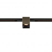 SLV 1008972 FIX-IT!, 48V, DALI, eckig, Standard track, Spot, 2700K, 6.6 W, 36°, bronze / schwarz