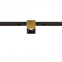 SLV 1008971 FIX-IT!, 48V, DALI, eckig, Standard track, Spot, 2700K, 6.6 W, 36°, gold / schwarz