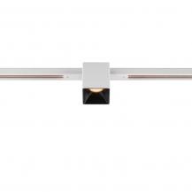 SLV 1008969 FIX-IT!, 48V, DALI, eckig, Standard track, Spot, 2700K, 6.6 W, 36°, weiß / schwarz