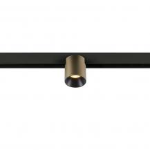 SLV 1008968 FIX-IT!, 48V, DALI, rund, Surface mounted track, Spot, 2000-3000K, 7.4 W, 36°, bronze / schwarz