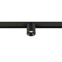 SLV 1008962 FIX-IT!, 48V, DALI, rund, Surface mounted track, Spot, 3000K, 6.6 W, 36°, schwarz / schwarz