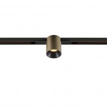 SLV 1008952 FIX-IT!, 48V, DALI, rund, Standard track, Spot, 3000K, 6.6 W, 36°, bronze / schwarz