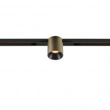 SLV 1008948 FIX-IT!, 48V, DALI, rund, Standard track, Spot, 2700K, 6.6 W, 36°, bronze / schwarz