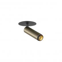 SLV 1009057 GRIP! S Deckeneinbauleuchte 10W 3000K 29° CRI90 Ø 6,8 cm dimmbar bronze/schwarz
