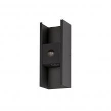 SLV 1010108 FLATT II Wandaufbauleuchte SENSOR 10W 2700K schwarz IP54