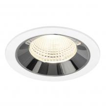 SLV 1009809 NUMINOS® L Deckeneinbauleuchte weiß/chrom 4000K 55° CRI90 -  Einbau Ø 12cm