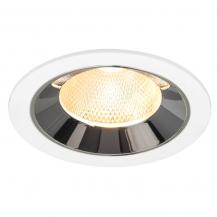 SLV 1009785 NUMINOS® L Deckeneinbauleuchte weiß/chrom 3000K 20° CRI90 , Einbau Ø 12cm