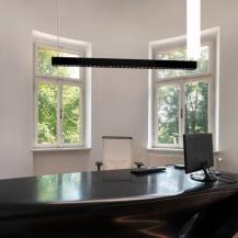 SLV 1010516 GLENOS PRO Pendelleuchte 1,5m DALI 4000K UGR16 schwarz