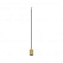 SLV 1010421 FITU PD Pendelleuchte ribbed Pendellänge 500 cm, 1 x max. 15 W, gold