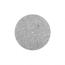 SLV 1010407 GRIP! FLAT – Felt shade Ø50 cm H 0,6 cm grau ultraflacher Leuchtenschirm
