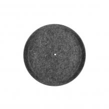SLV 1010403 GRIP! FLAT – Filzschirm Ø50 cm H 6,2 cm anthrazit dekorativer Leuchtenschirm