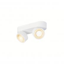 SLV 1010269 KALU 2.0 19W 1400lm 3000K 36° 2-flammiger LED Wand- & Deckenstrahler mit präziser Lichtwirkung