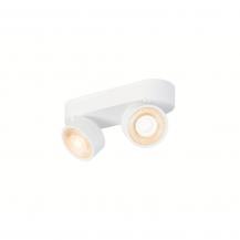 SLV 1010266 KALU 2.0 19W 1350lm 2700K 36° 2-flammiger LED Wand- & Deckenstrahler mit präziser Lichtwirkung