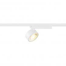 SLV 1010232 2.0 1~ LED Schienenstrahler 10W 1500lm 4000K 36° Weiß – moderner Phasenstrahler für 1-Phasen Schienensysteme