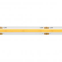 Sigor 10W/m COB LED-Streifen Spot 2700K 5m 512 LED/m IP20 24V 950lm/m RA90