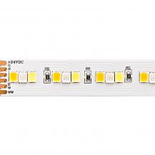 Sigor 20W/m RGB/TW LED-Streifen RGB/2300+6500K 5m 210 LED/m IP20 24V 1662lm RA80 WH