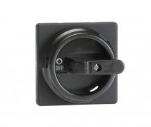 ABB OZ331P67B Rundgriff schwarz Wellen-ø 6 mm IP67 für Lasttrennschalter Trägerplatten und DIN-Schienenmontage
