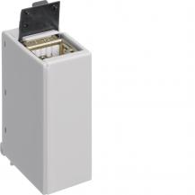 Hager RJ45-Buchse, IP2X, für Hutschiene