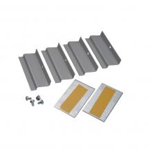 Siteco Zubehör Gehäuse, für Vega® 11, Montage-Set, aus Stahl, lackiert, lichtgrau (RAL 7035), Verpackungseinheit: 1 Satz = 4 Stück