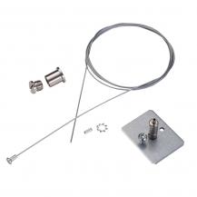 Siteco Vega® 11 Seilabhängung mit Deckenhülse, Abhängehöhe bis zu 1,2m