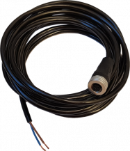 ABB M12-C51-ASI Kabel glatt 20,75 mm², 5 m PUR mit M12 Buchsenstecker 5-polig
