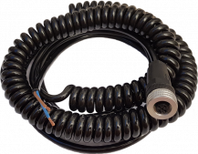 ABB M12-C251S-ASI Spiralleitung 20,75 mm², 0,6/ 2+1,4m mit M12 Buchsenstecker 5-polig