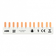 ABB PSX1/12N Phasenschiene FlexLine 1P+N, 12Pins, 6 TE, 10qmm L-N-L-…