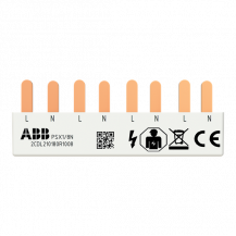 ABB PSX1/8N Phasenschiene FlexLine 1P+N, 8Pins, 4 TE, 10qmm L-N-L-…