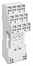 ABB CR-M2LP Push in-Sockel für CR-M Relais mit 2 Wechslern