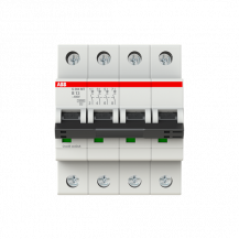 ABB S204MT-B13 Sicherungsautomat B-Char., 10kA, 13A, 4P