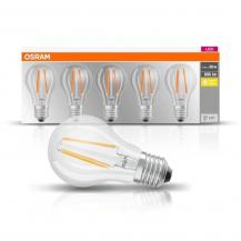 5er PACK Osram LED Leuchtmittel E27 Filament 6,5W warmweiss wie 60W 806 Lumen
