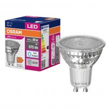 10 x Leistungsstarker OSRAM GU10 LED Strahler PAR16 36° Abstrahlwinkel 6,9W wie 80W kaltweißes Licht 6500K