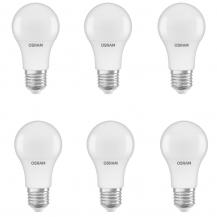 6er Pack OSRAM LED BASE E27 Glühlampe matt wie 60W neutralweiß HeatSink