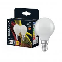 BELLALUX E14 LED Glühlampe Tropfen matt 5W wie 40W warmweiß