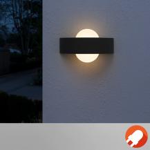 LEDVANCE LED Terrassen Wandleuchte Endura Style Shield anthrazit IP44