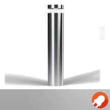 50cm hohe Osram LED Wegeleuchte Endura Style Cylinder aus Edelstahl mit Rundumlicht IP44 - modernes Edelstahl-Design, IP44 für Wege und Parkplätze