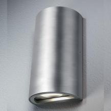LEDVANCE Halbrunde LED Wandleuchte Endura Style UpDown 12W aus Aluminium IP44