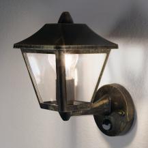 OSRAM Wandleuchte Endura Classic Tradition ALU Up mit Sensor E27 GD IP44