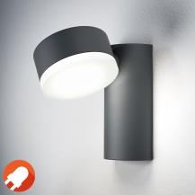 OSRAM ENDURA LED Wandsttrahler STYLE für den Außenbereich in Dunkelgrau