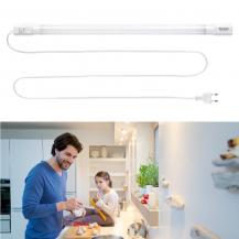 60cm OSRAM TubeKIT LED Unterbauleuchte 8.9W 3000K warmweißes Licht mit Netzstecker und Schalter - einfache Montage für Küchen und Arbeitsbereiche