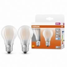 2er Set OSRAM E27 OSRAM LED STAR CLASSIC A 60 Filament LED-Lampe 6,5 W wie 60 W, 806 lm, 4000 K Neutralweiß
