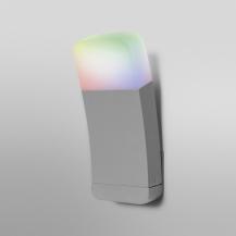 EDVANCE SMART+ WiFi Wandleuchte CURVE WALL silver RGBW - Multicolor - für Innen & Außen
