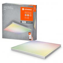 Flaches LEDVANCE SMART+ WiFi Planon Aufbau Panel Rahmenlos RGBW Farbwechsel weiss 30x30cm