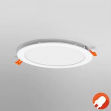 OSRAM LED Downlight ultra slim ø22,5cm weiß kaltweißes Arbeitslicht - flaches Design, IP20, einfache Montage für Arbeitsräume und Küchen