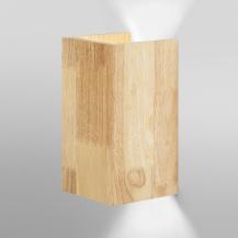 LEDVANCE SMART+ WIFI Orbis Echtholz Wandlampe Wood rechteckig mit Tunable White Technik