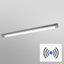150cm OSRAM SENSOR LED Feuchtraumleuchte 1X19W neutralweißes Licht IP65 - mit eingebautem Bewegungsmelder - IP65-Schutz, für Garagen und Keller