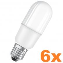 6er Sparset  OSRAM E27 LED STAR STICK Lampe 10W wie 75W neutralweißes Licht
