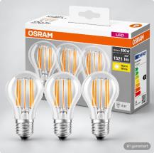 3er Pack OSRAM LED BASE Filament E27 Lampe 11W wie 100W warmweiß