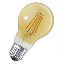 LEDVANCE smarte E27 WiFi Filament Lampe Gold mit warmweißem Licht